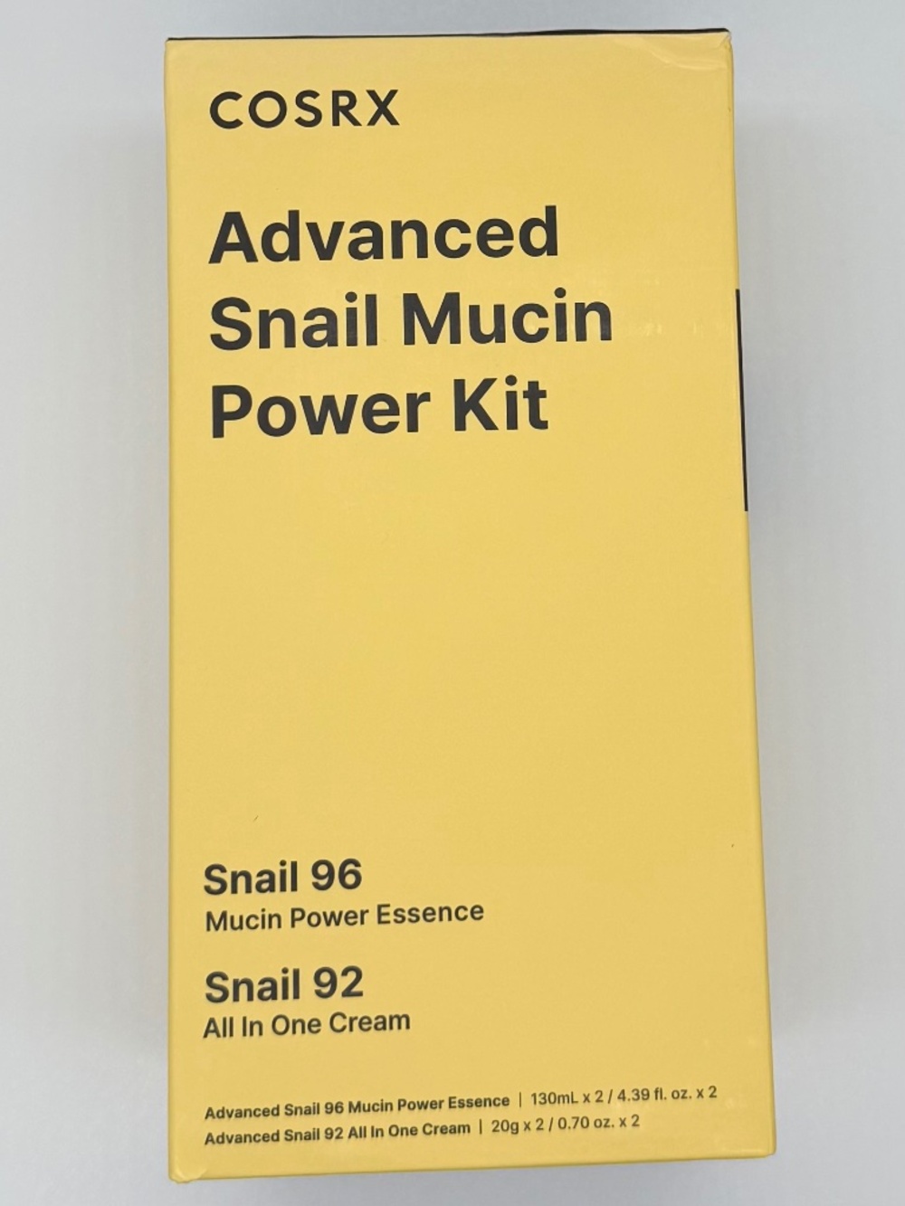 COSRX Advanced Snail Mucin Power Kit 4 Pc Korean Skincare Set New